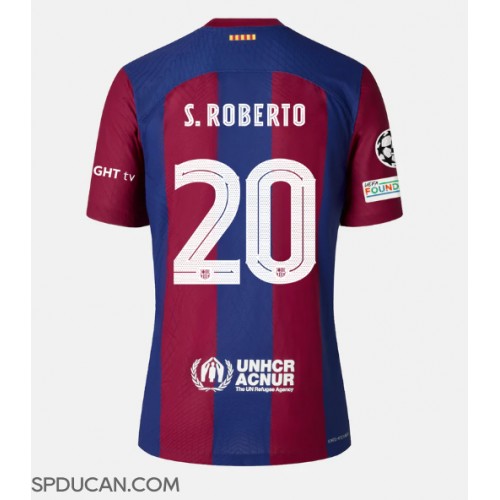 Muški Nogometni Dres Barcelona Sergi Roberto #20 Domaci 2023-24 Kratak Rukav